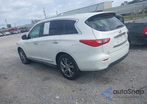 2013 Infiniti Jx35 z USA, uszkodzony, nr VIN 5N1AL0MN3DC344634